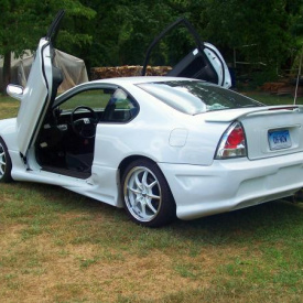 Ламбо двери United Lambo Doors  Bolt ON на Honda  Prelude 4